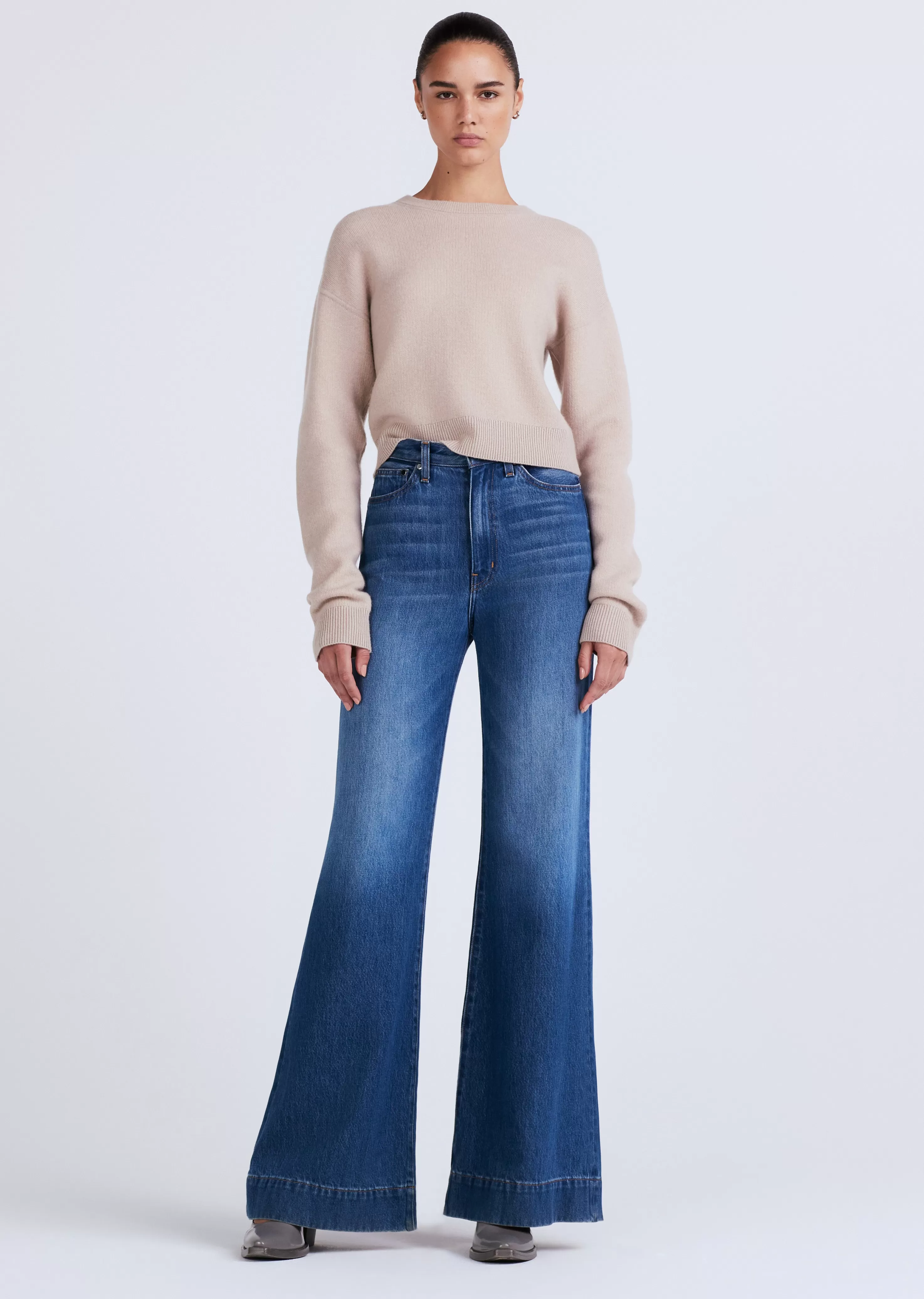 Derek Lam Coralie High Rise Wide Leg Soho Flash Sale