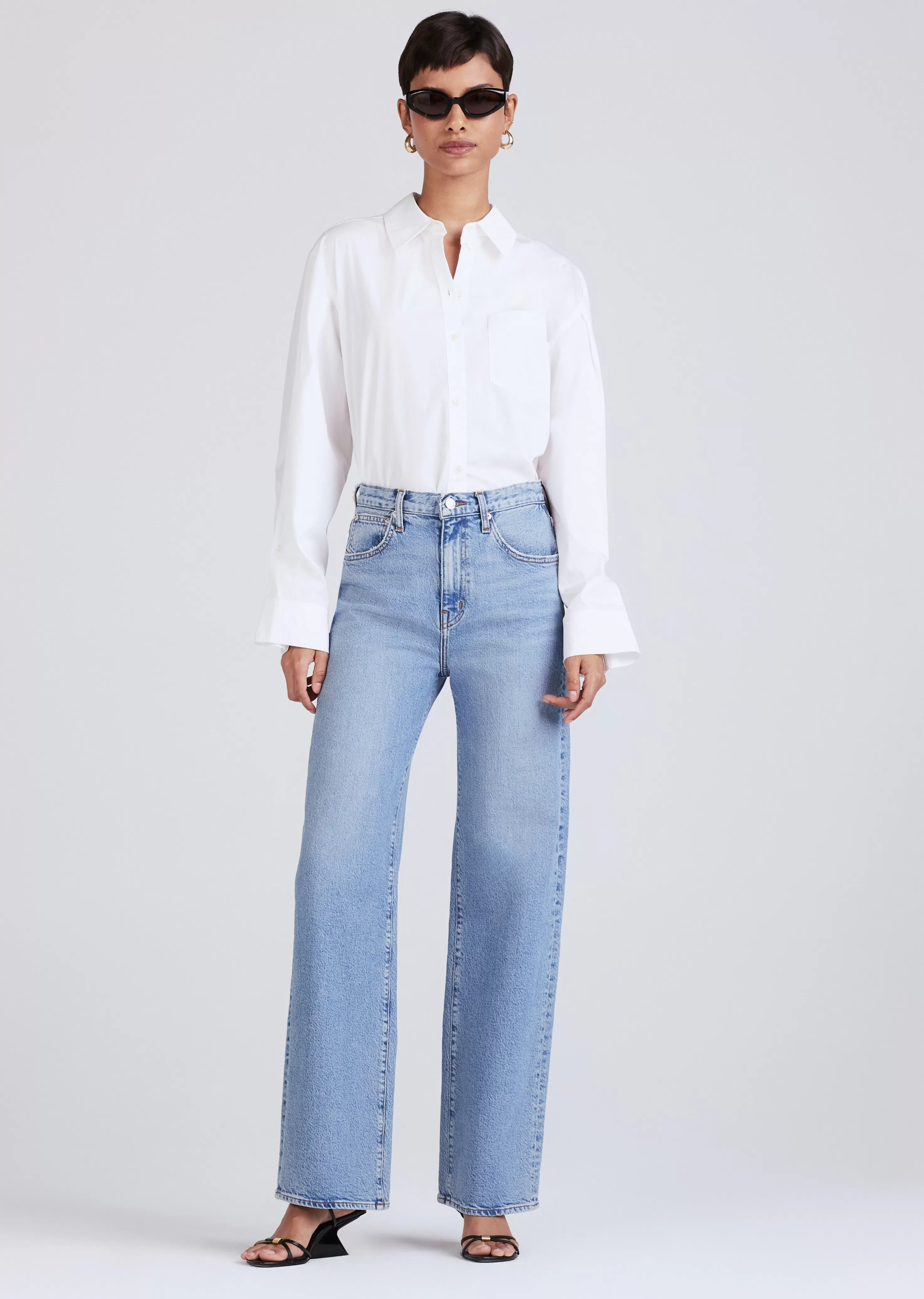 Derek Lam Faye High Rise Tailored Wide Leg Suttonvintage Online