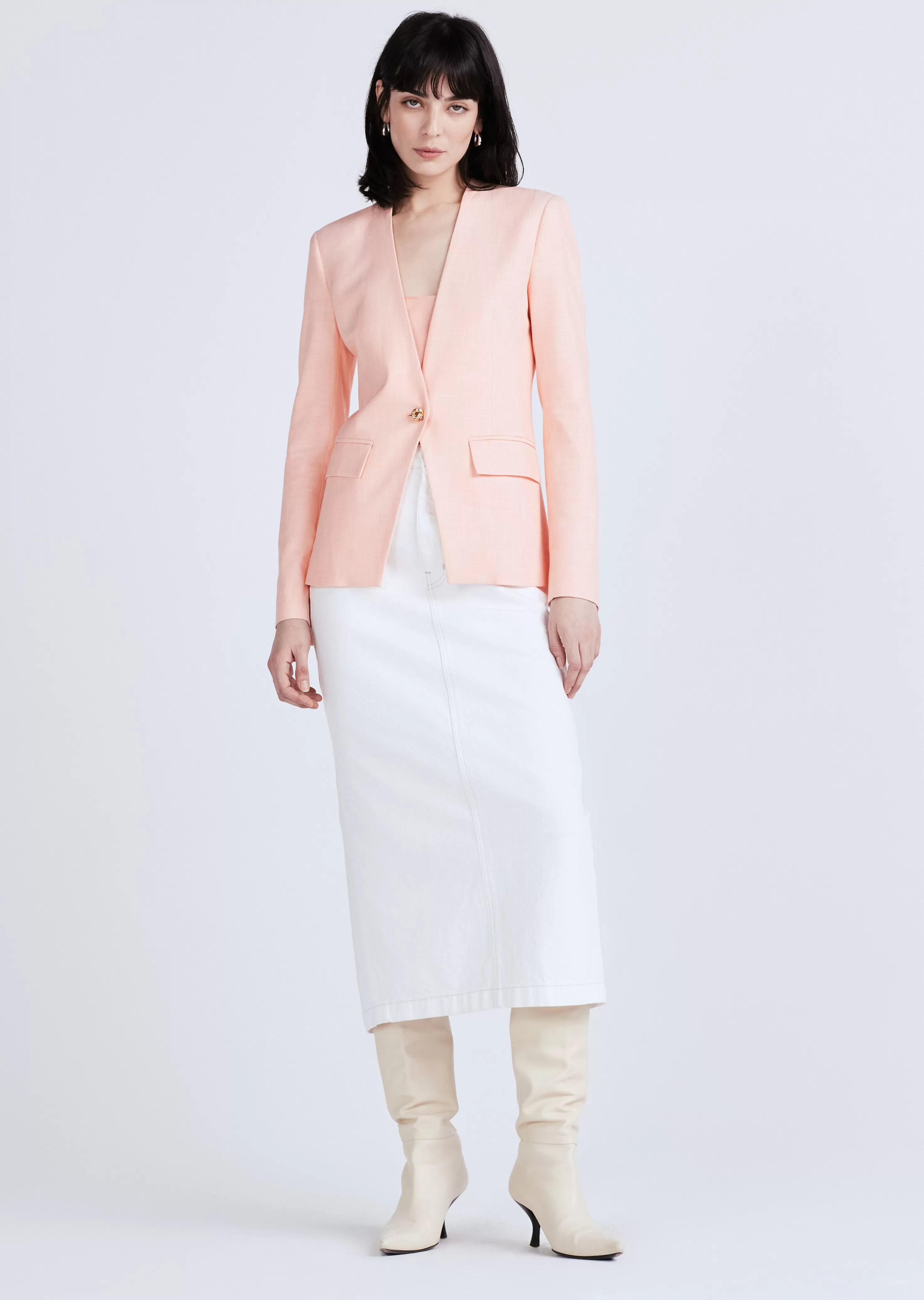 Derek Lam Perez Single Breasted Jacket Sherbert Shop