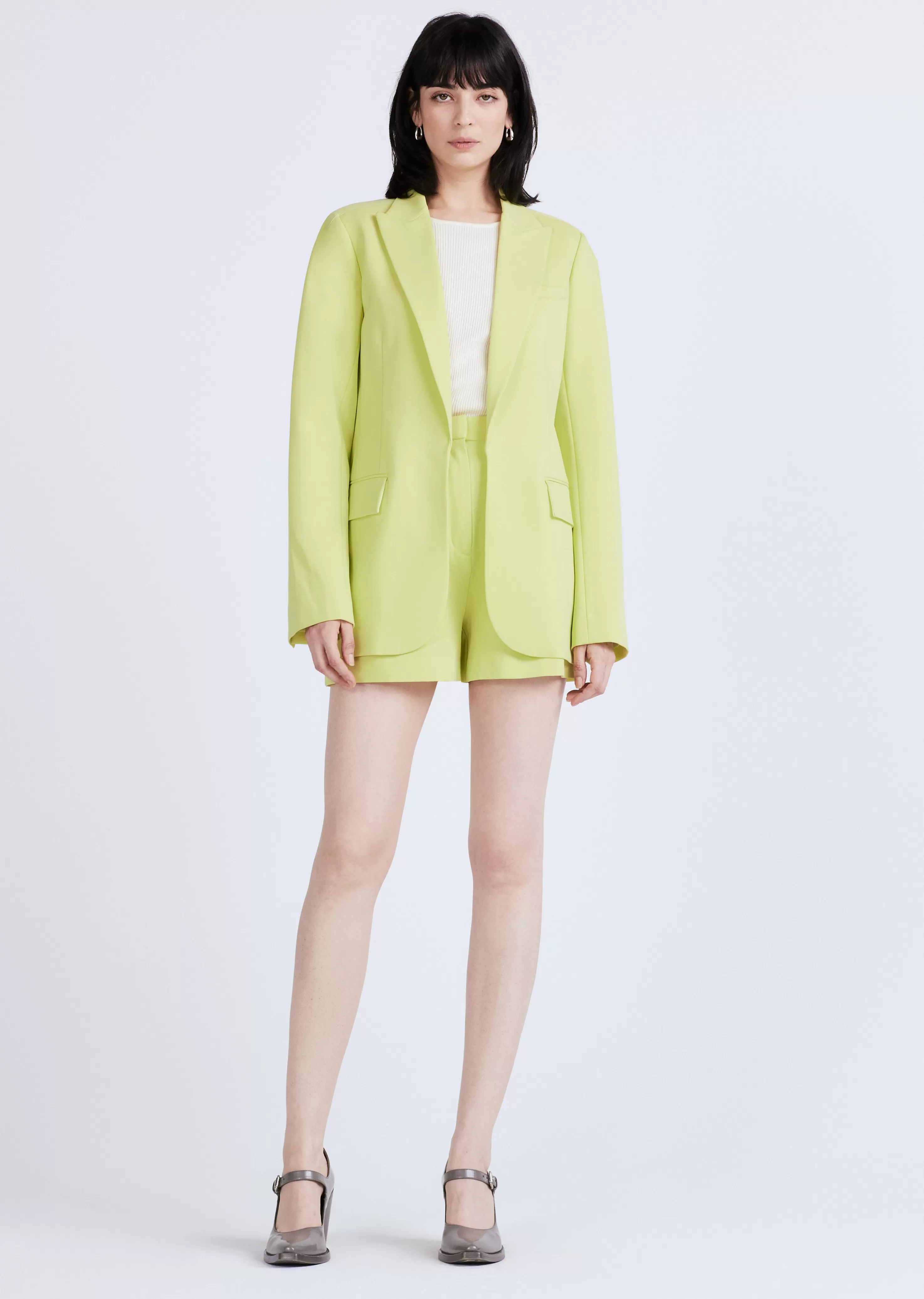 Derek Lam Wilson Relaxed Jacket Celery Online